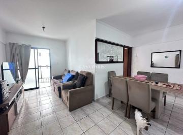 Apartamento · 108m² · 2 Quartos · 1 Vaga · Apartamento frente, 2 quartos (1 suíte) no Canto do Forte | 108 m² | Praia Grande/SP