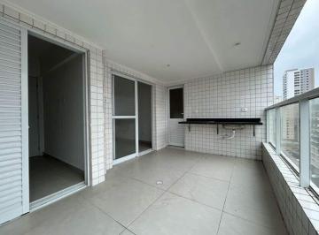 Apartamento · 80m² · 2 Quartos · 2 Vagas · Apartamento à venda no Bairro Aviação, Praia Grande/SP | 2 suítes, varanda gourmet e 2 vagas