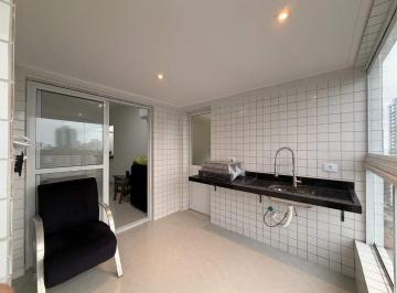 Apartamento · 80m² · 2 Quartos · 2 Vagas · Apartamento residencial à venda no Bairro Aviação (Praia Grande/SP) | 2 dorms (1 suíte), varanda gou