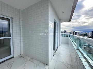 Apartamento · 76m² · 2 Quartos · 1 Vaga · Apartamento à venda 2 quartos (1 suíte) na Guilhermina – Praia Grande/SP | 76,31 m² + varanda gourme