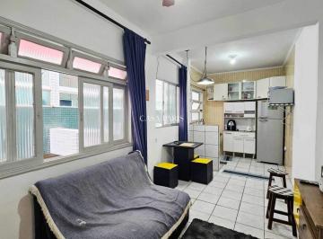 Apartamento · 42m² · 1 Quarto · 1 Vaga · Apartamento à venda 1 dormitório no Canto do Forte, Praia Grande/SP (1 vaga)