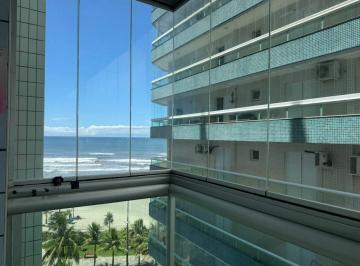 Apartamento · 58m² · 1 Quarto · 1 Vaga · Apartamento VISTA MAR com 1 dormitório à venda, 58 m² por R$ 380.000 - Caiçara - Praia Grande/SP