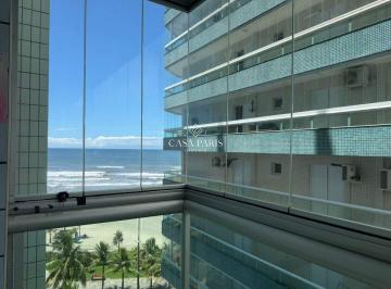 Apartamento · 58m² · 1 Quarto · 1 Vaga · Apartamento VISTA MAR com 1 dormitório à venda, 58 m² por R$ 380.000 - Caiçara - Praia Grande/SP