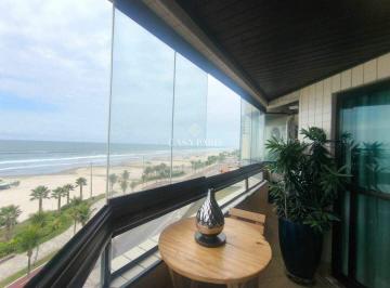 Apartamento · 100m² · 2 Quartos · 1 Vaga · Apartamento FRENTE MAR com 2 suítes à venda, 100 m² por R$ 690.000 - Maracanã - Praia Grande/SP