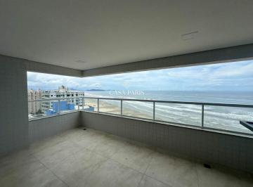 Apartamento · 130m² · 3 Quartos · 2 Vagas · Apartamento à venda com 3 suítes e vista mar no Maracanã (Praia Grande, SP)