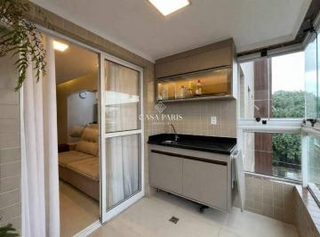 Apartamento · 69m² · 2 Quartos · 1 Vaga · Apartamento à venda no Canto do Forte, Praia Grande, com 2 quartos e varanda gourmet!
