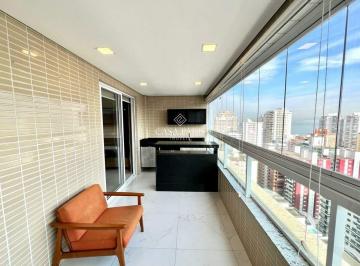 Apartamento · 112m² · 3 Quartos · 2 Vagas · Apartamento 3 dorms (1 suíte) no Canto do Forte, Praia Grande | 112m² privativos | 2 vagas e lazer c