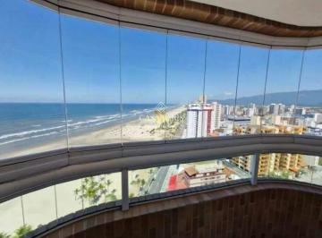 Apartamento · 110m² · 2 Quartos · 1 Vaga · Apartamento VISTA MAR com 2 suítes à venda, 110 m² por R$ 742.000 - Ocian - Praia Grande/SP