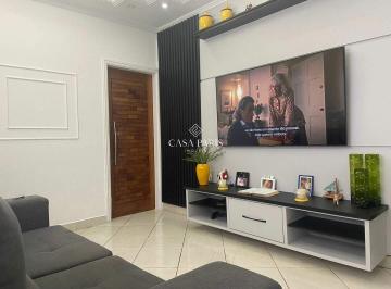 Casa · 142m² · 2 Quartos · 2 Vagas · Casa com 2 dormitórios à venda, 142 m² por R$ 636.000,00 - Vila Guilhermina - Praia Grande/SP