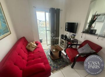 Apartamento · 42m² · 1 Quarto · 1 Vaga · Apartamento mobiliado exclusivo à venda no Boqueirão, Praia Grande