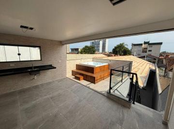 Casa · 135m² · 3 Quartos · 2 Vagas · Sobrado à venda, 135 m² por R$ 800.000,00 - Caiçara - Praia Grande/SP