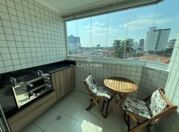 Apartamento · 61m² · 2 Quartos · 1 Vaga · Apartamento à venda, 61 m² por R$ 480.000,00 - Vila Guilhermina - Praia Grande/SP