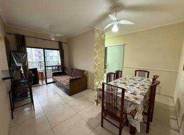 Apartamento · 58m² · 1 Quarto · 1 Vaga · Apartamento Mobiliado 1 Dorm. com Varanda e 1 Vaga – Guilhermina, Praia Grande/SP