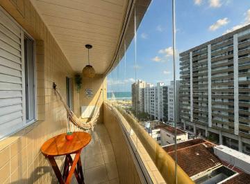 Apartamento · 42m² · 1 Quarto · 1 Vaga · Apartamento VISTA MAR com 1 dormitório à venda, 42 m² por R$ 350.000 - Vila Guilhermina - Praia Gran