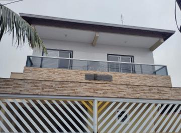Casa · 64m² · 3 Quartos · 1 Vaga · Casa sobreposta de condomínio à venda, 64 m² por R$ 365.000 - Ocian - Praia Grande/SP