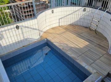 Apartamento · 160m² · 3 Quartos · 1 Vaga · Cobertura duplex com piscina e terraço gourmet à venda, 160 m² por R$ 1.200.000 - Canto do Forte - P