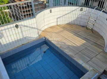 Apartamento · 160m² · 3 Quartos · 1 Vaga · Cobertura duplex com piscina e terraço gourmet à venda, 160 m² por R$ 1.200.000 - Canto do Forte - P