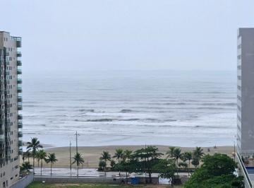 Apartamento · 62m² · 2 Quartos · 1 Vaga · Apartamento VISTA MAR com 2 dormitórios à venda, 62 m² por R$ 375.000 - Aviação - Praia Grande/SP