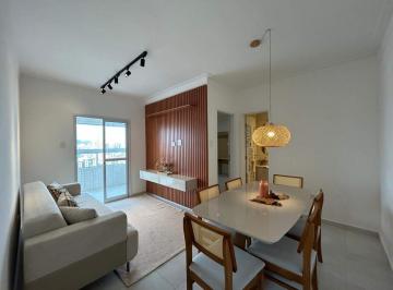 Apartamento · 59m² · 1 Quarto · 1 Vaga · Apartamento VISTA MAR com 1 suíte à venda, 59 m² por R$ 509.900 - Aviação - Praia Grande/SP