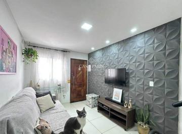 Casa · 57m² · 2 Quartos · 1 Vaga · Sobrado com 2 dormitórios à venda, 57 m² por R$ 320.000,00 - Ocian - Praia Grande/SP