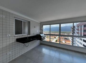 Apartamento · 100m² · 3 Quartos · 2 Vagas · Cobertura DUPLEX com 3 dormitórios à venda, 100 m² por R$ 700.000 - Caiçara - Praia Grande/SP