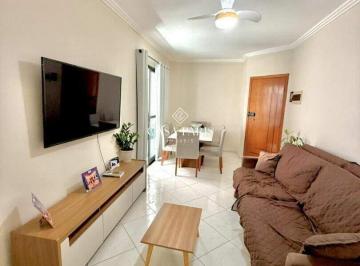 Apartamento · 57m² · 1 Quarto · 1 Vaga · Apartamento com 1 dormitório à venda, 57 m² por R$ 349.000,00 - Vila Guilhermina - Praia Grande/SP