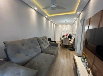 Apartamento · 60m² · 2 Quartos · 1 Vaga · Apartamento com 2 dormitórios à venda, 60 m² por R$ 550.000 - Vila Guilhermina - Praia Grande/SP