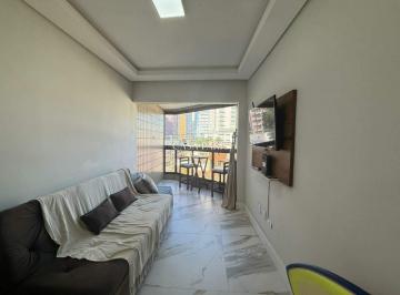 Apartamento · 81m² · 2 Quartos · 1 Vaga · Apartamento à venda 2 dormitórios (1 suíte) no Canto do Forte, Praia Grande - 81 m² | 1 vaga | Aceit