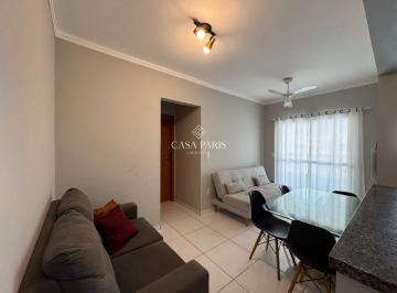 Apartamento · 45m² · 1 Quarto · 1 Vaga · Apartamento 1 Dormitório Mobiliado na Praia Grande (Aviação)