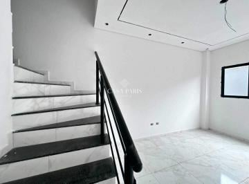 Casa · 52m² · 2 Quartos · 1 Vaga · Sobrado de condomínio com 2 dormitórios à venda, 51 m² por R$ 355.000 - Tude Bastos - Praia Grande/S