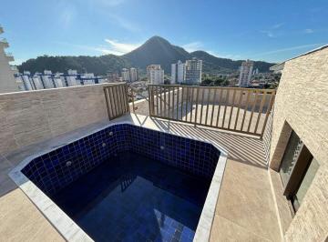 Apartamento · 120m² · 3 Quartos · 2 Vagas · Cobertura com 3 dormitórios à venda, 120 m² por R$ 1.000.000,00 - Canto do Forte - Praia Grande/SP