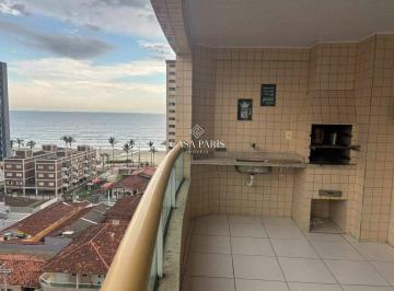 Apartamento · 90m² · 2 Quartos · 1 Vaga · Apartamento VISTA MAR com 2 dormitórios à venda, 90 m² por R$ 570.000 - Caiçara - Praia Grande/SP