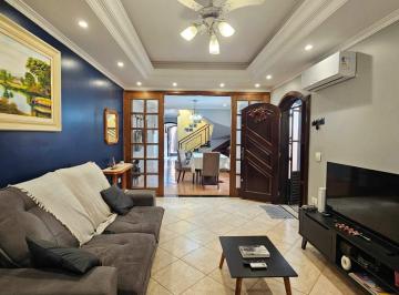 Casa · 148m² · 3 Quartos · 2 Vagas · Sobrado com 3 dormitórios à venda, 148 m² por R$ 750.000,00 - Mirim - Praia Grande/SP