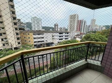 Apartamento · 130m² · 3 Quartos · 1 Vaga · Apartamento com 3 dormitórios à venda, 130 m² por R$ 680.000,00 - Canto do Forte - Praia Grande/SP