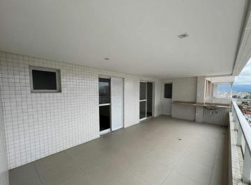 Apartamento · 128m² · 3 Quartos · 2 Vagas · Apartamento com 3 suítes à venda, 128 m² por R$ 765.000 - Aviação - Praia Grande/SP