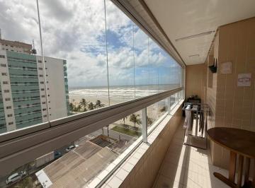 Apartamento · 82m² · 2 Quartos · 1 Vaga · Apartamento VISTA MAR com 2 dormitórios à venda, 82 m² por R$ 520.000 - Jardim Real - Praia Grande/S