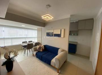 Apartamento · 41m² · 1 Quarto · 1 Vaga · Apartamento à venda 1 dormitório na Guilhermina (Praia Grande) | Mobiliado, varanda gourmet e 1 vaga