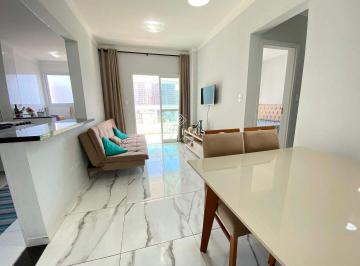Apartamento · 70m² · 2 Quartos · 1 Vaga · Apartamento VISTA MAR com 2 dormitórios à venda, 70 m² por R$ 490.000 - Caiçara - Praia Grande/SP