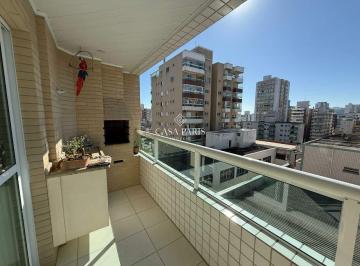 Apartamento · 91m² · 2 Quartos · 1 Vaga · Apartamento à venda na Guilhermina, Praia Grande | 91m² | Financiamento aceito