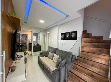 Casa · 65m² · 2 Quartos · 1 Vaga · Sobrado à venda na Praia Grande (Aviação) com 2 Dorms, 1 Vaga