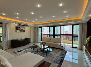 Apartamento · 218m² · 3 Quartos · 3 Vagas · Cobertura com 3 dormitórios à venda, 218 m² por R$ 1.300.000,00 - Boqueirão - Praia Grande/SP
