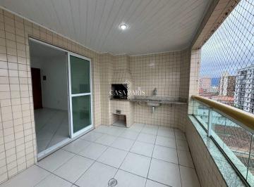 Apartamento · 80m² · 2 Quartos · 1 Vaga · Apartamento 2 dorm. (1 suíte) com Varanda Gourmet e Vista Mar – Ocian, Praia Grande/SP