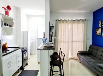 Apartamento · 43m² · 1 Quarto · 1 Vaga · Apartamento MOBILIADO com 1 dormitório à venda, 43 m² por R$ 395.000 - Maracanã - Praia Grande/SP