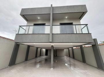 Casa · 54m² · 2 Quartos · 1 Vaga · Sobrado de condomínio com 2 dormitórios à venda, 54 m² por R$ 360.000 - Tupi - Praia Grande/SP