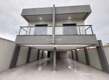Casa · 54m² · 2 Quartos · 1 Vaga · Sobrado de condomínio com 2 dormitórios à venda, 54 m² por R$ 360.000 - Tupi - Praia Grande/SP