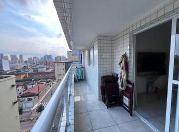 Apartamento · 75m² · 2 Quartos · 1 Vaga · Apartamento com 2 dormitórios à venda, 75 m² por R$ 515.000,00 - Canto do Forte - Praia Grande/SP