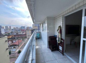 Apartamento · 75m² · 2 Quartos · 1 Vaga · Apartamento com 2 dormitórios à venda, 75 m² por R$ 515.000,00 - Canto do Forte - Praia Grande/SP