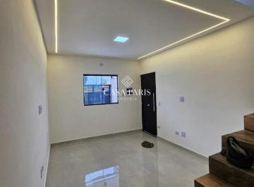 Casa · 98m² · 3 Quartos · 1 Vaga · Sobrado à venda, 98 m² por R$ 485.000,00 - Maracanã - Praia Grande/SP