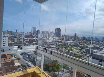 Apartamento · 50m² · 2 Quartos · 1 Vaga · Apartamento à venda no Boqueirão, Praia Grande/SP — 2 dorms (1 suíte), 1 vaga e lazer com piscina