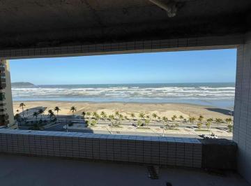 Apartamento · 116m² · 3 Quartos · 3 Vagas · Apartamento VISTA MAR com 3 dormitórios à venda, 115 m² por R$ 1.100.000 - Vila Guilhermina - Praia